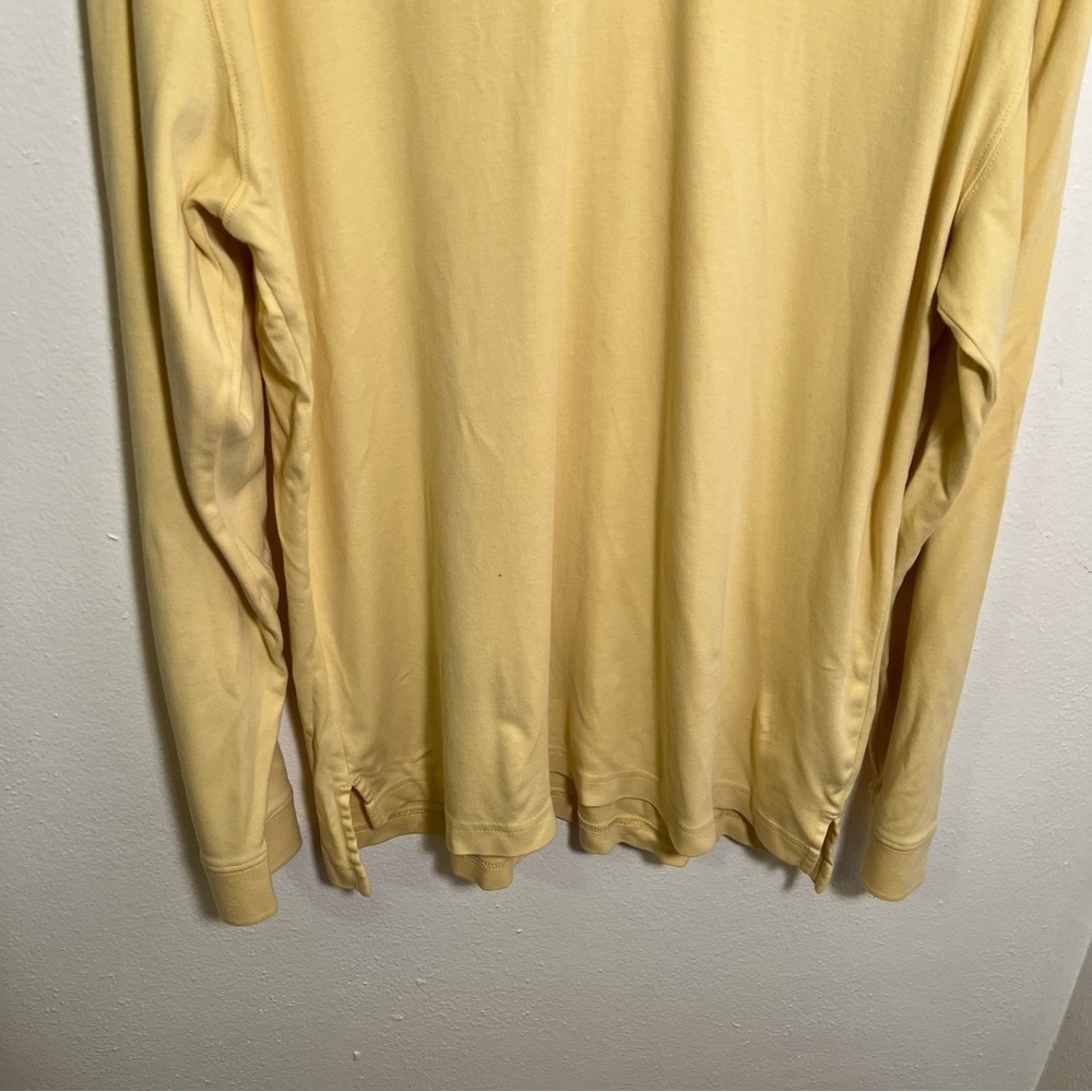 L.L. Bean Yellow Polo Shirt - Picture 4 of 10